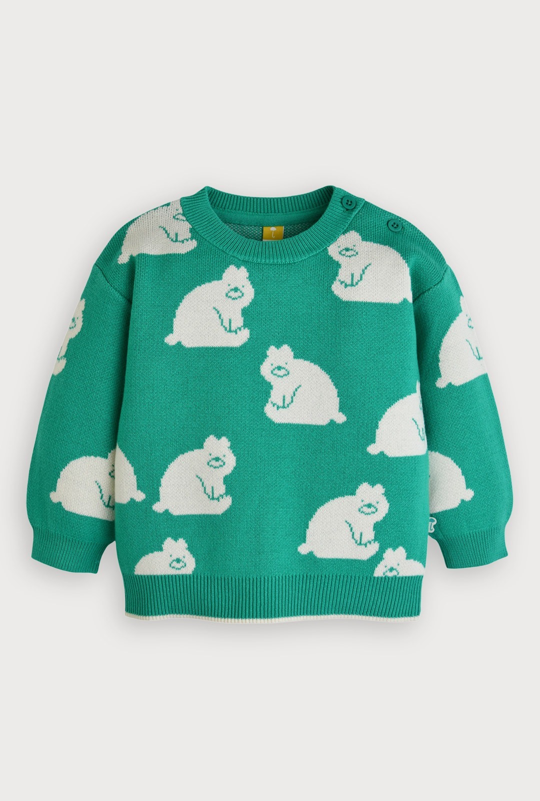 Moimoln☘︎25冬 北極熊針織上衣