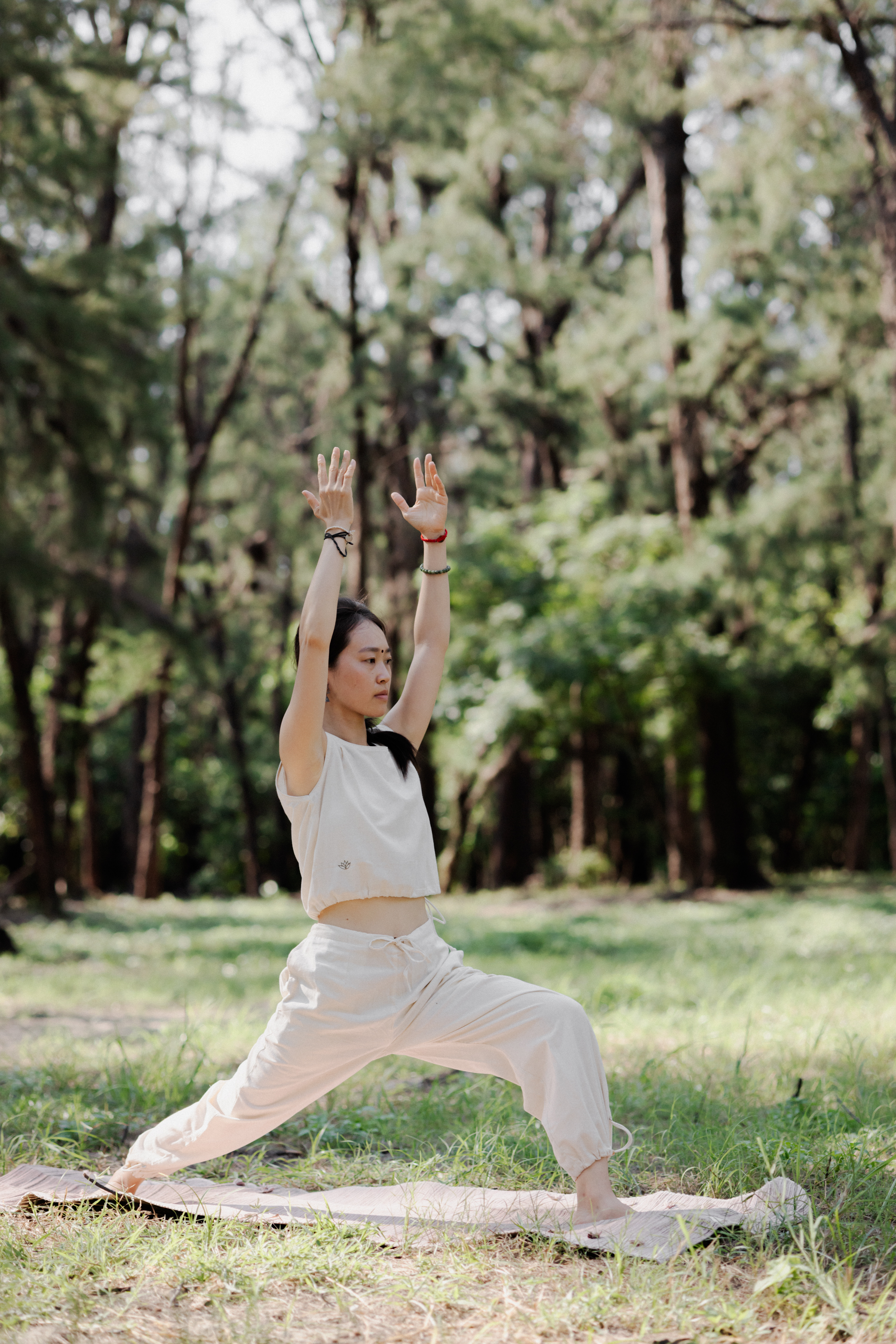 Ananda_女純棉瑜伽無袖背心