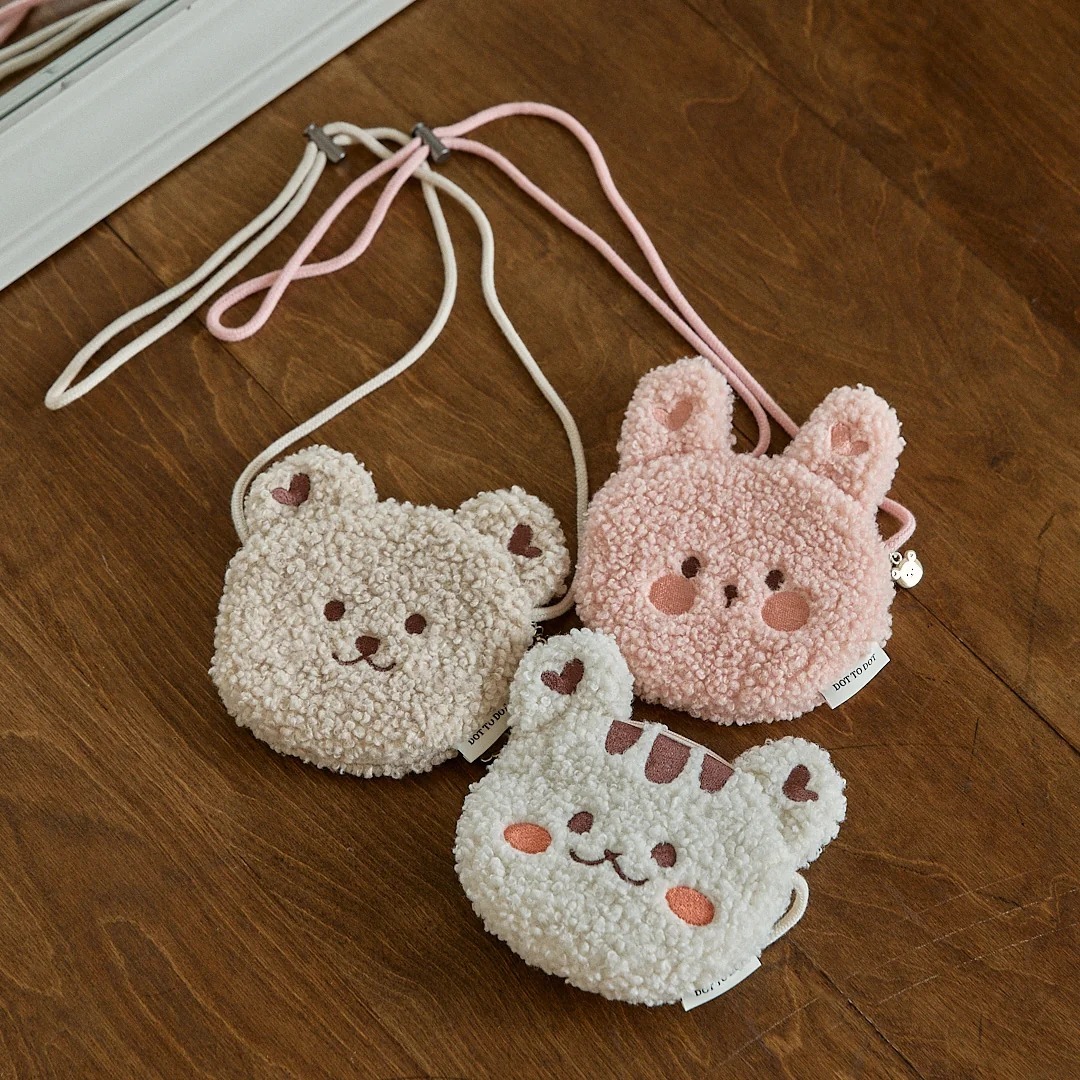 DOT毛絨泡泡人物-迷你斜跨包