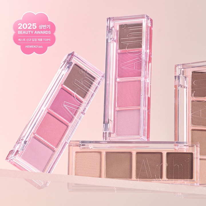 A.CHI 柔霧疊層眼影盤【2款色號】