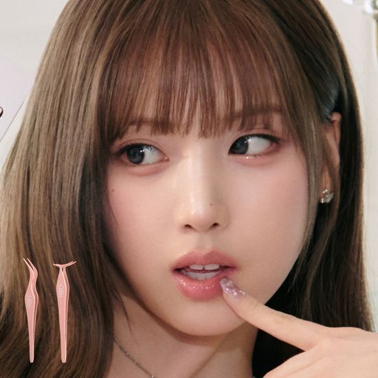 Ollio 無膠假睫毛鑷子【2款款式】