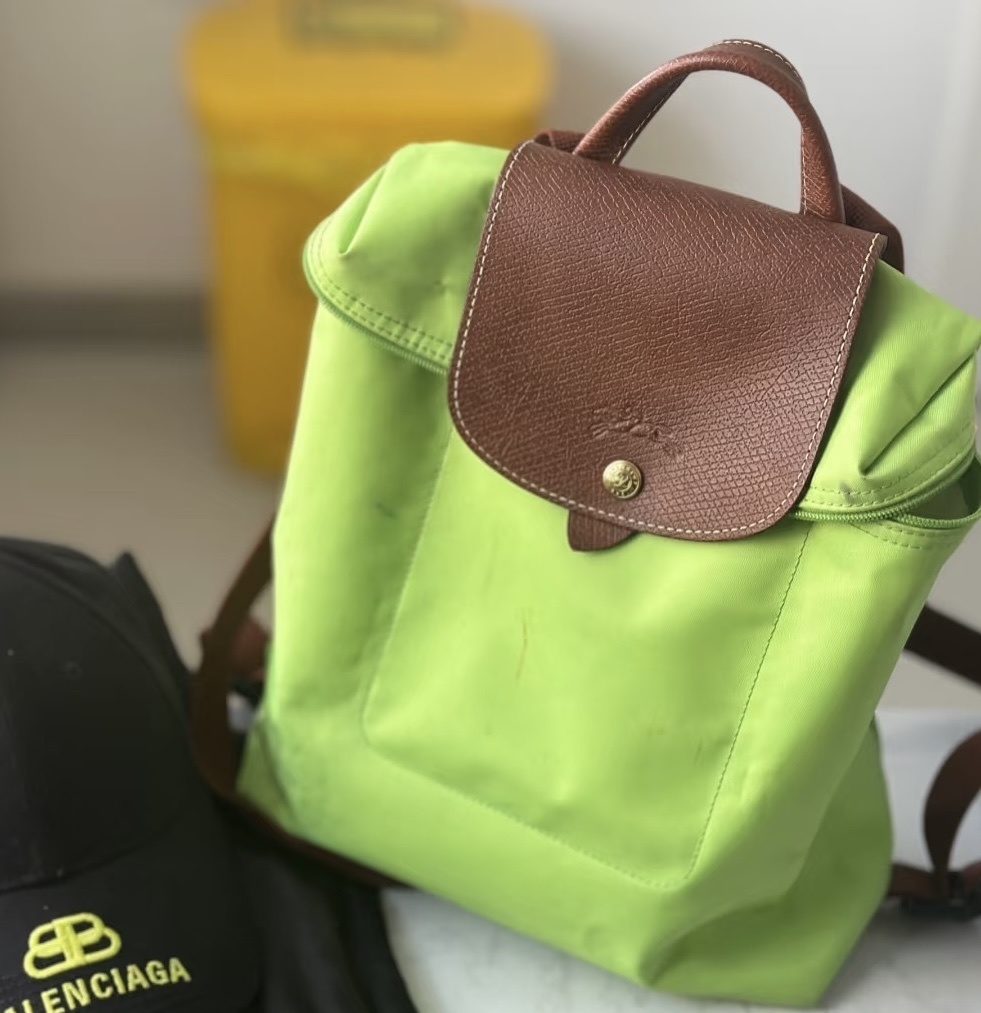 【預購】Longchamp H1106888 背包 蘋果綠