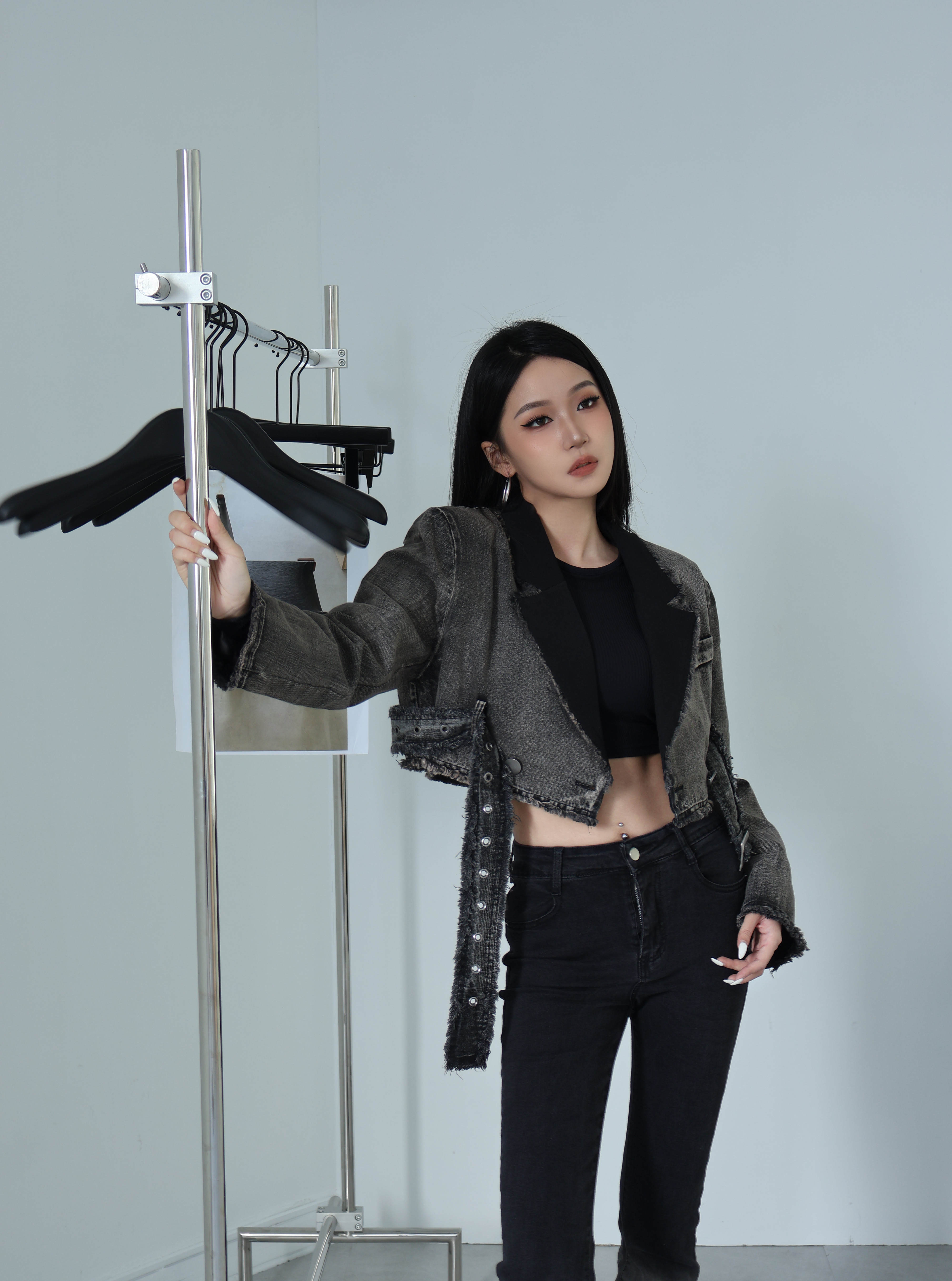 小眾設計丹寧外套