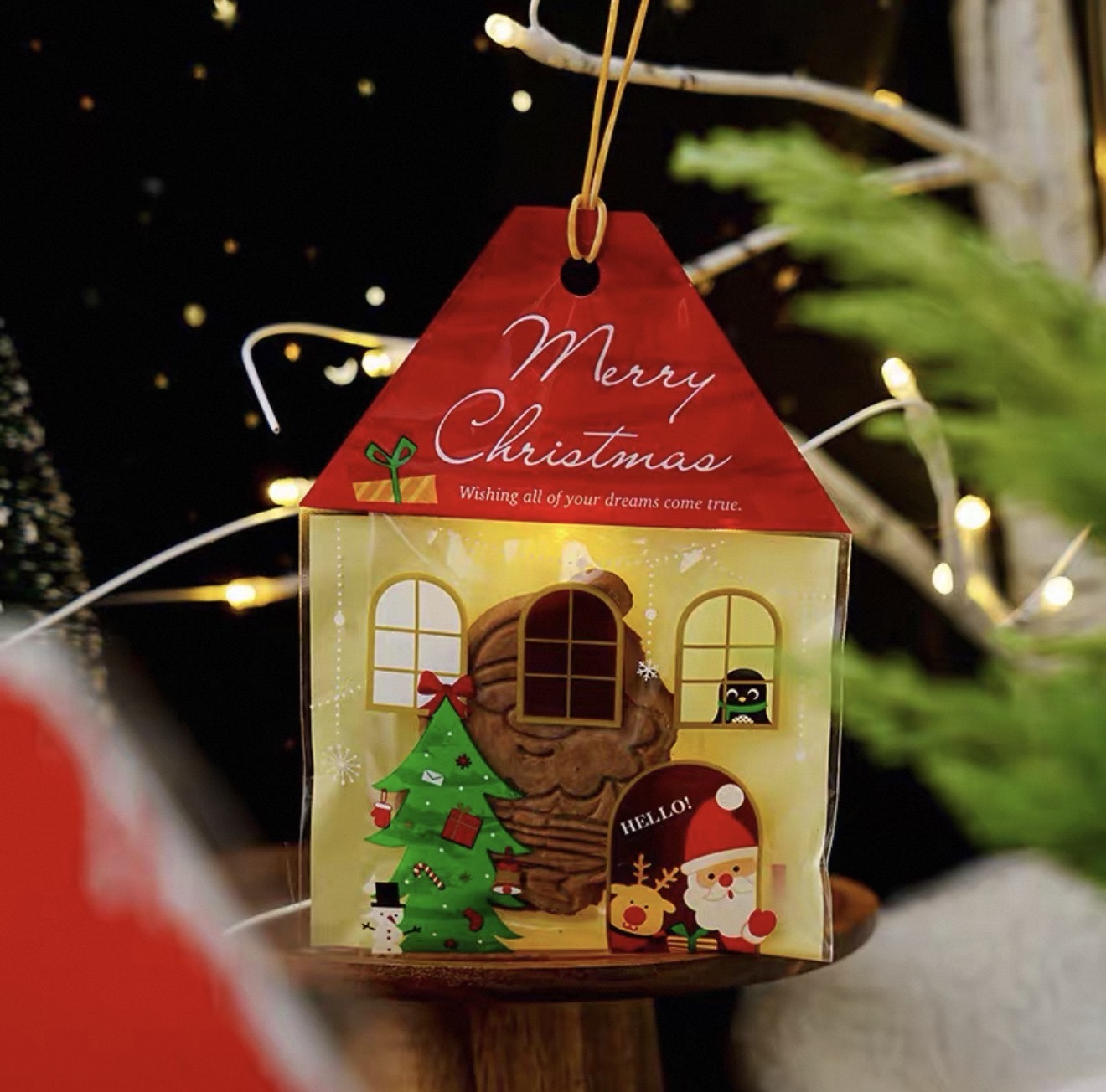 聖誕屋仔自粘袋