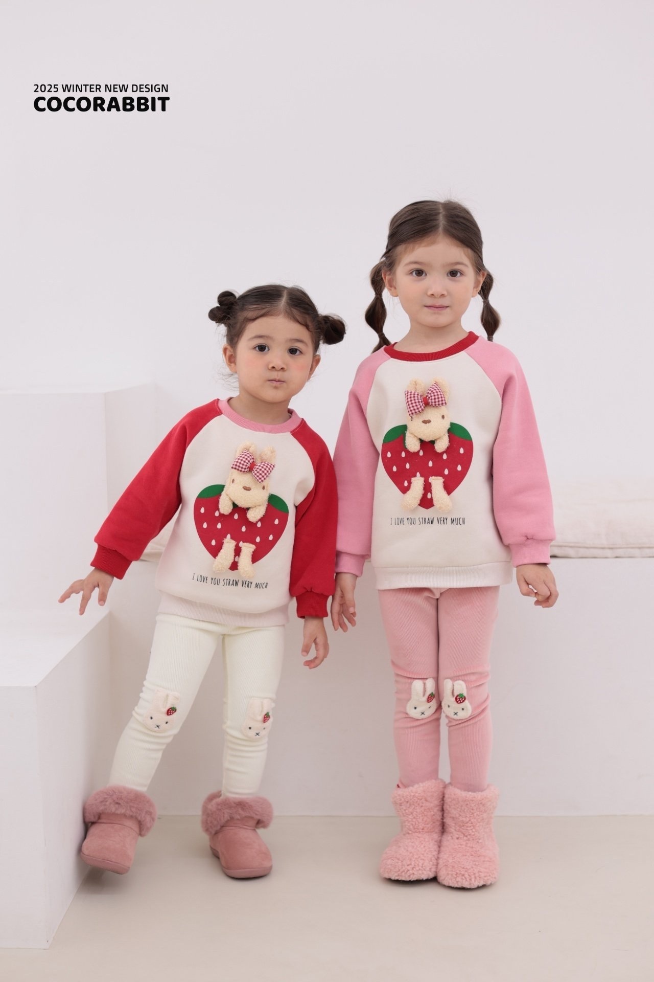 Coco Rabbit Strawberry Bunny Sweatshirt