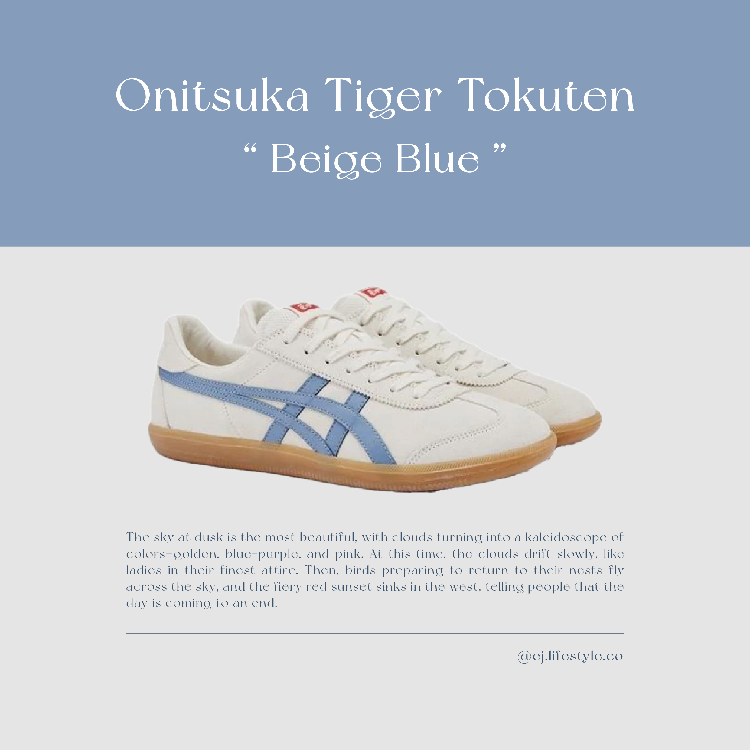 Onitsuka Tiger Tokuten 鬼塚虎 德訓鞋 焦糖底 奶灰米藍 天空藍 米白 男女鞋 1183A907-202 / 預購