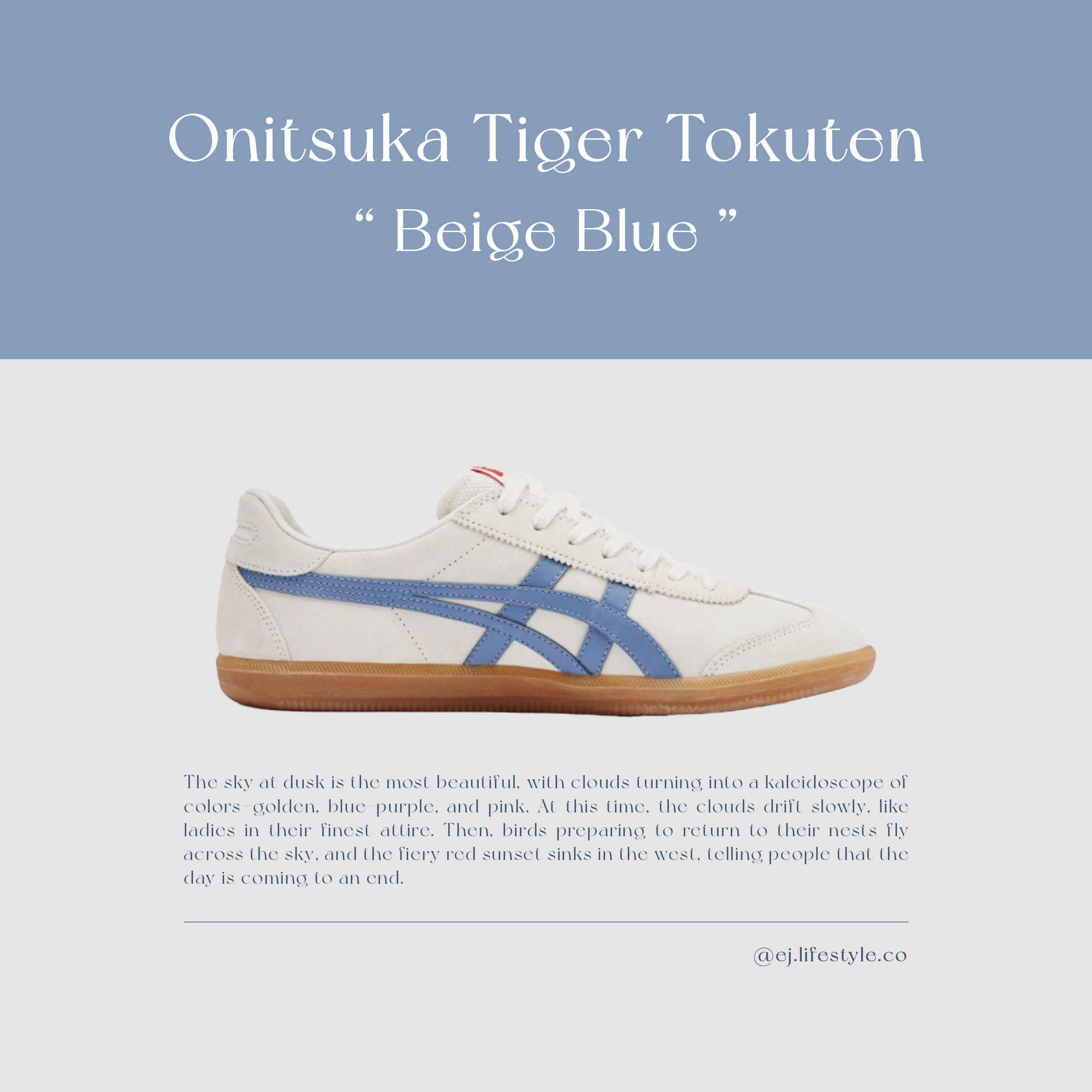 Onitsuka Tiger Tokuten 鬼塚虎 德訓鞋 焦糖底 奶灰米藍 天空藍 米白 男女鞋 1183A907-202 / 預購