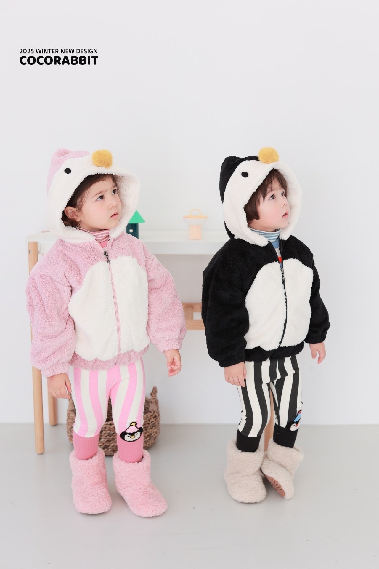 Coco Rabbit Penguin Hoodie Jacket