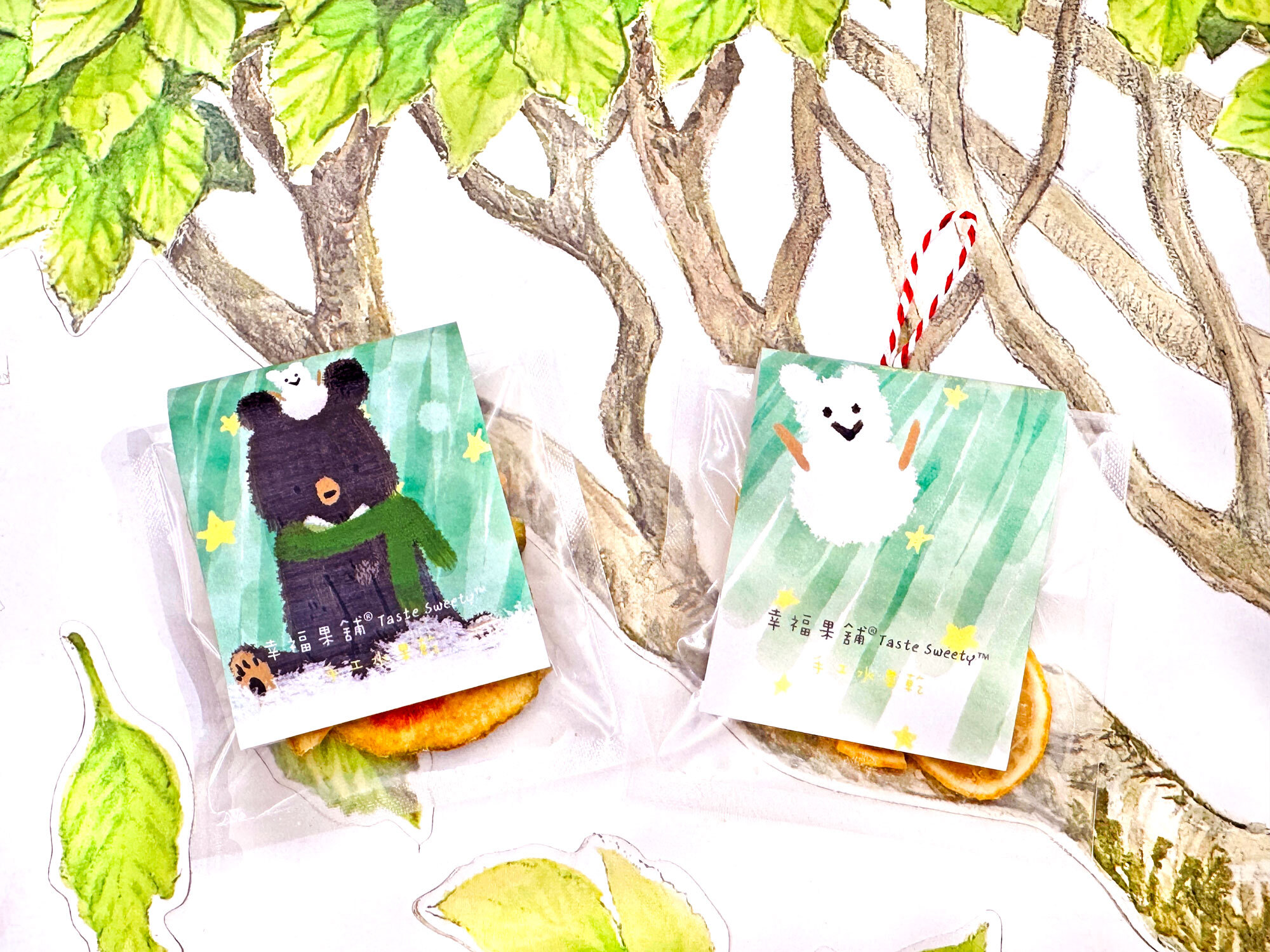 小雪熊小果乾-可愛包