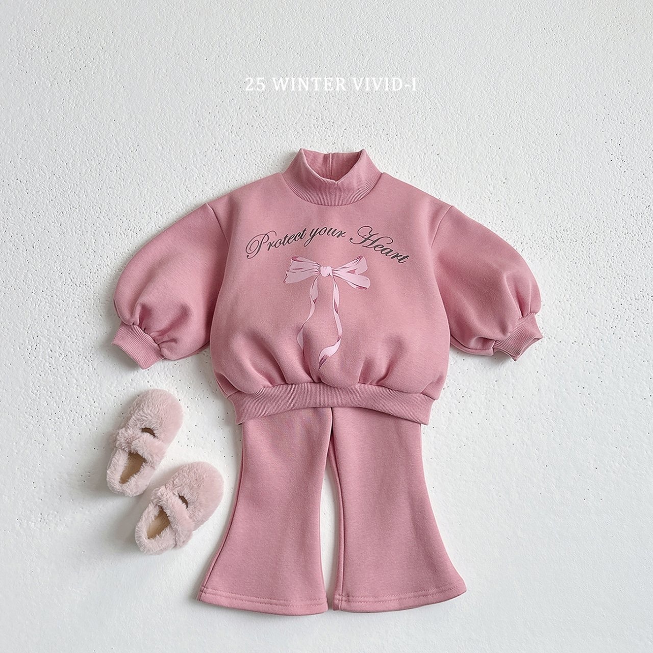 Vivid-i Ribbon Flare Fleece Set