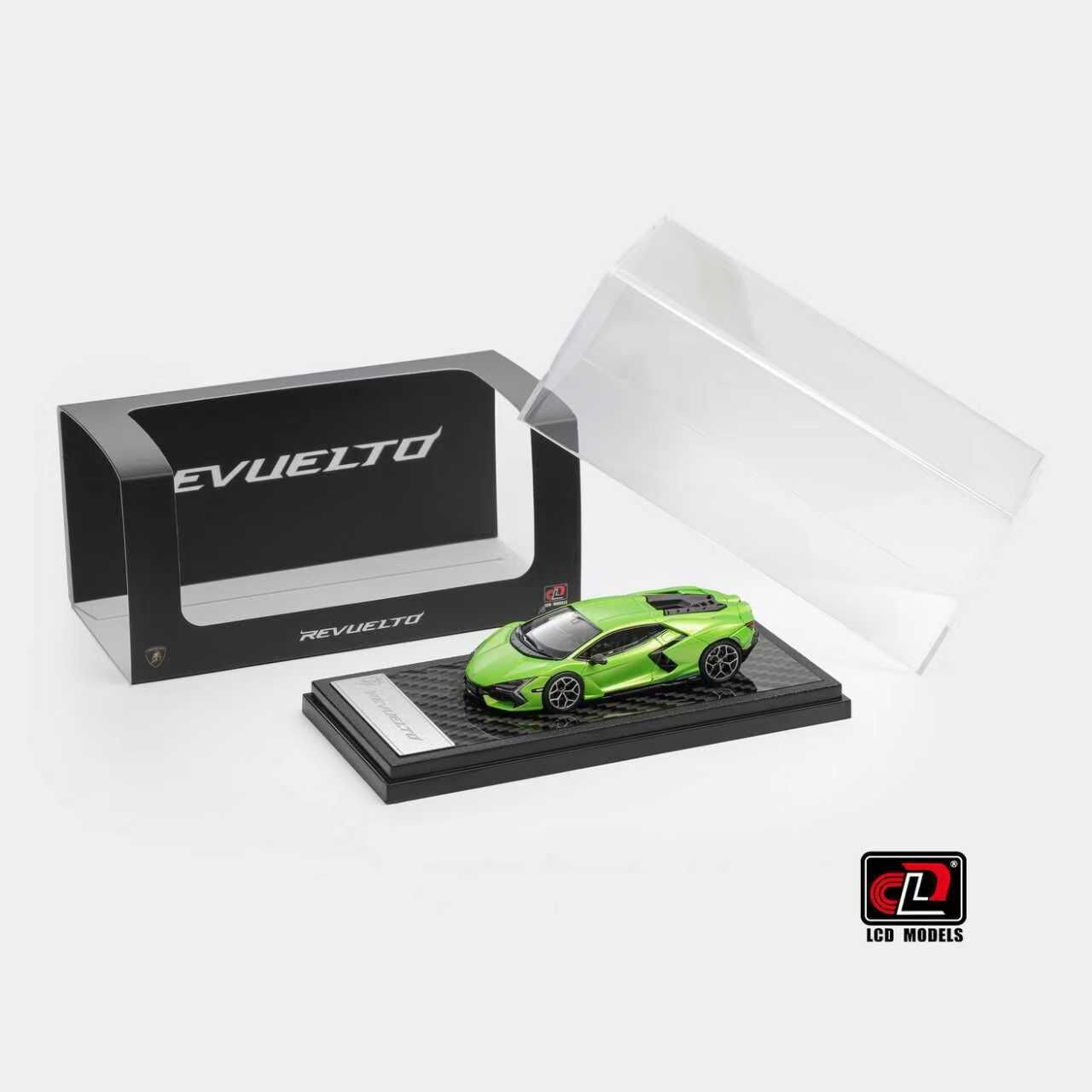 PO-$185 * LCD * 1:64 Lamborghini Revuelto (Apple Green color)