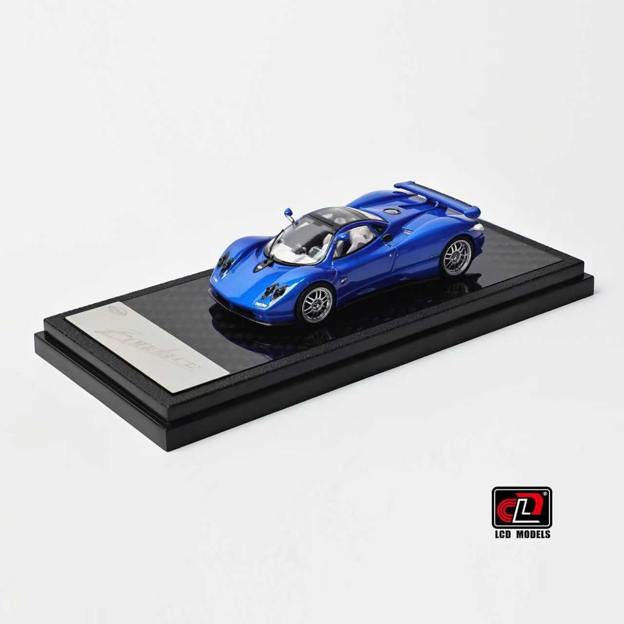 PO-$171 * LCD * 1:64 PAGANI ZONDA C12 BLUE