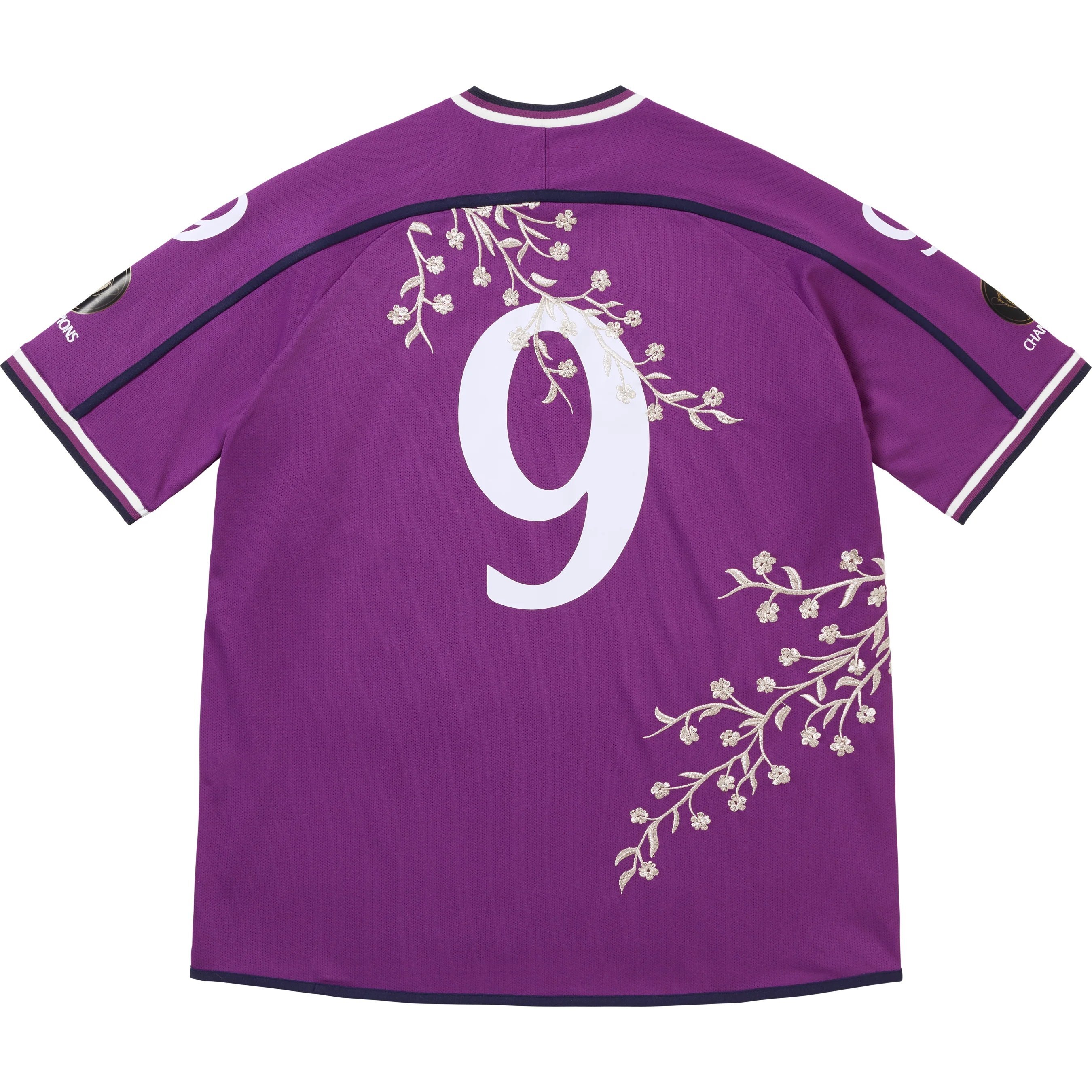 Supreme FW25 Floral Soccer Jersey