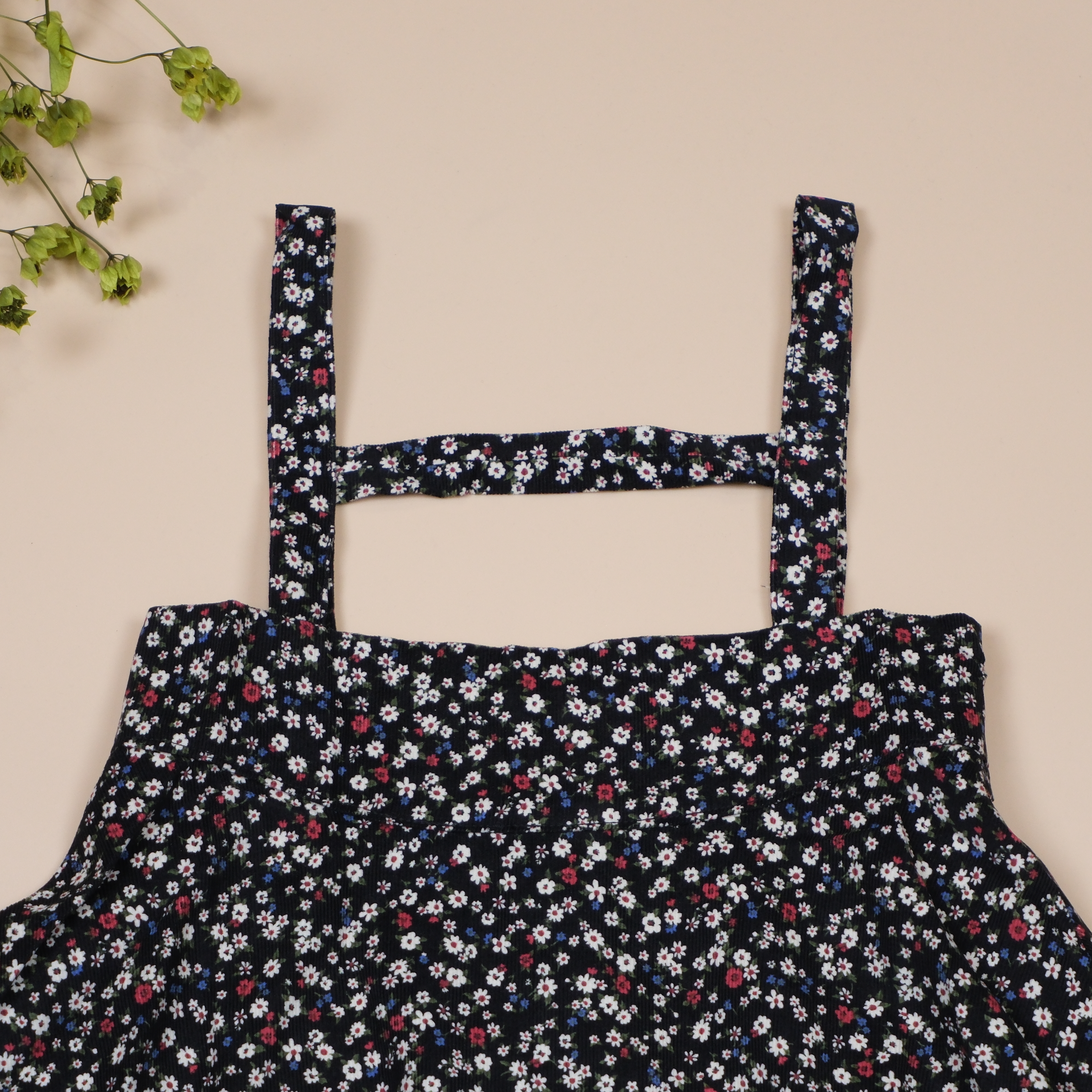 柔光花園 Soft Garden ✽ 神秘黑 ✽ 手作女童高腰吊帶裙