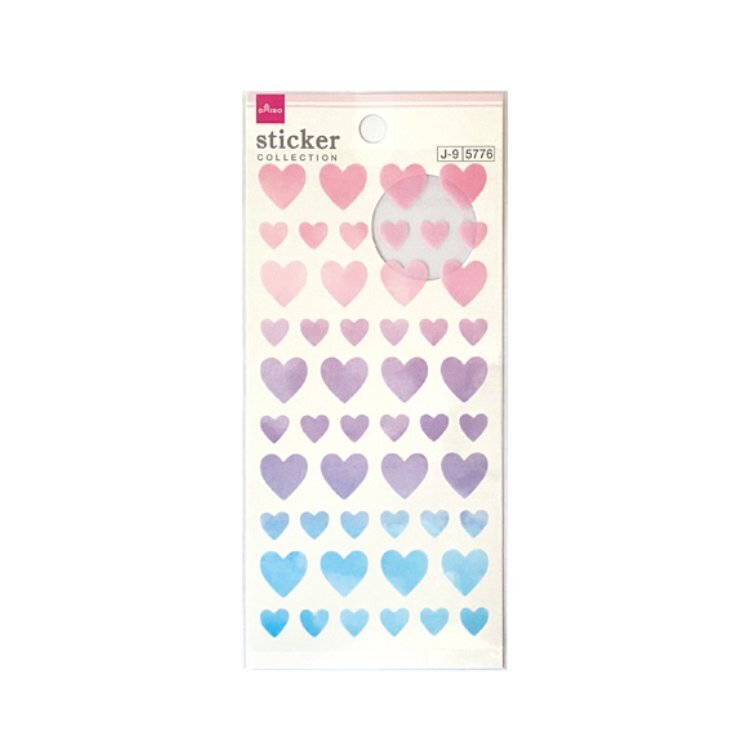 手帳裝飾貼紙/愛心