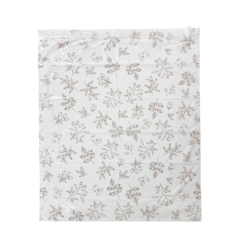 手捲式衣物壓縮袋/植物 50×60cm