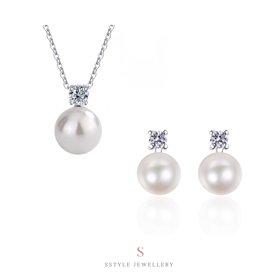 Diana pearl Set