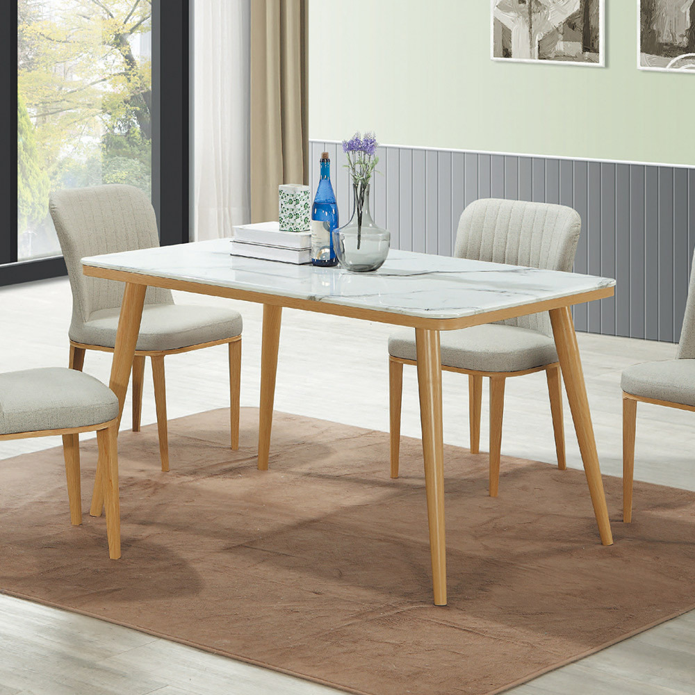 夏普4尺石面餐桌