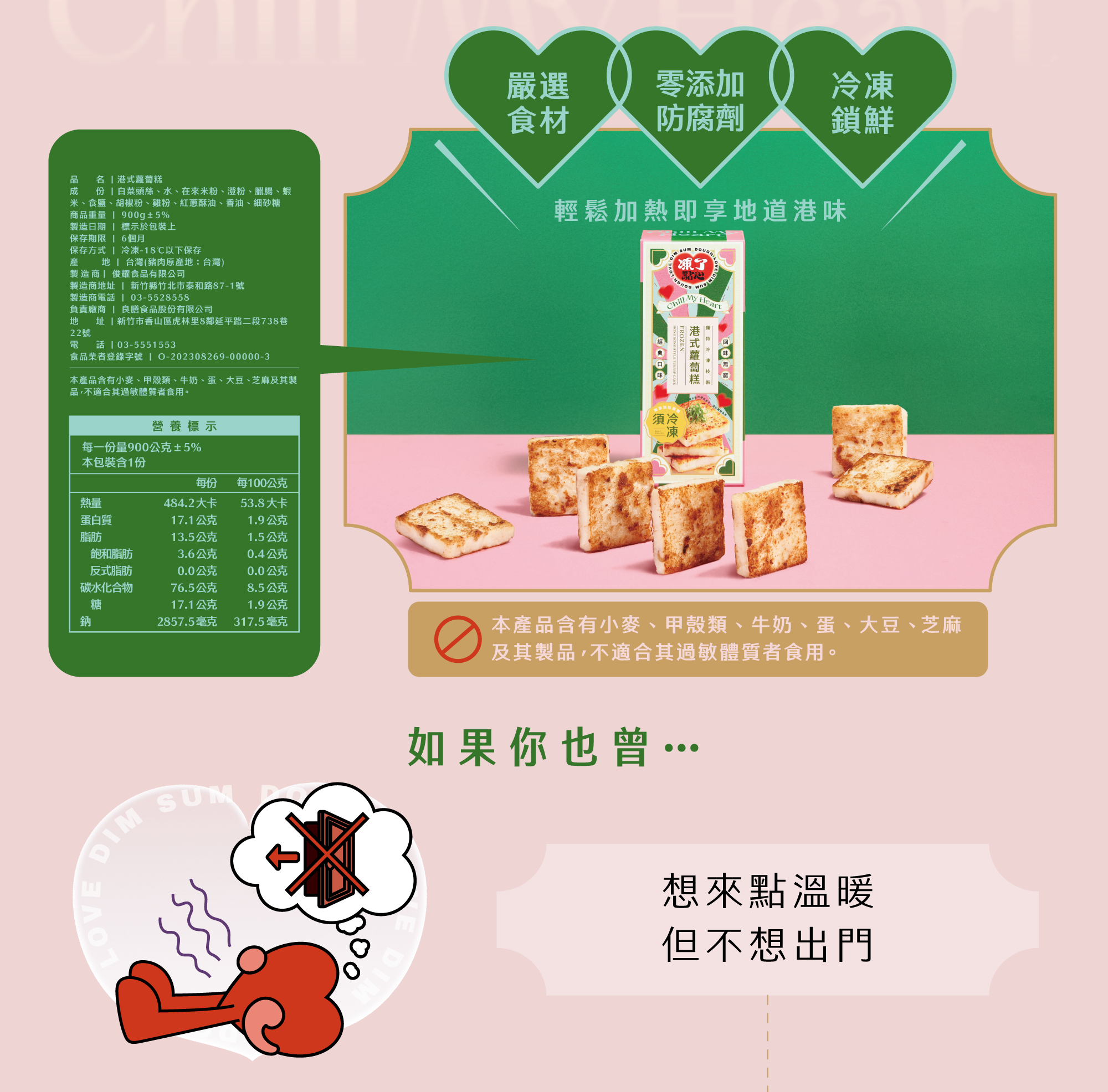 港式蘿蔔糕 產品資訊