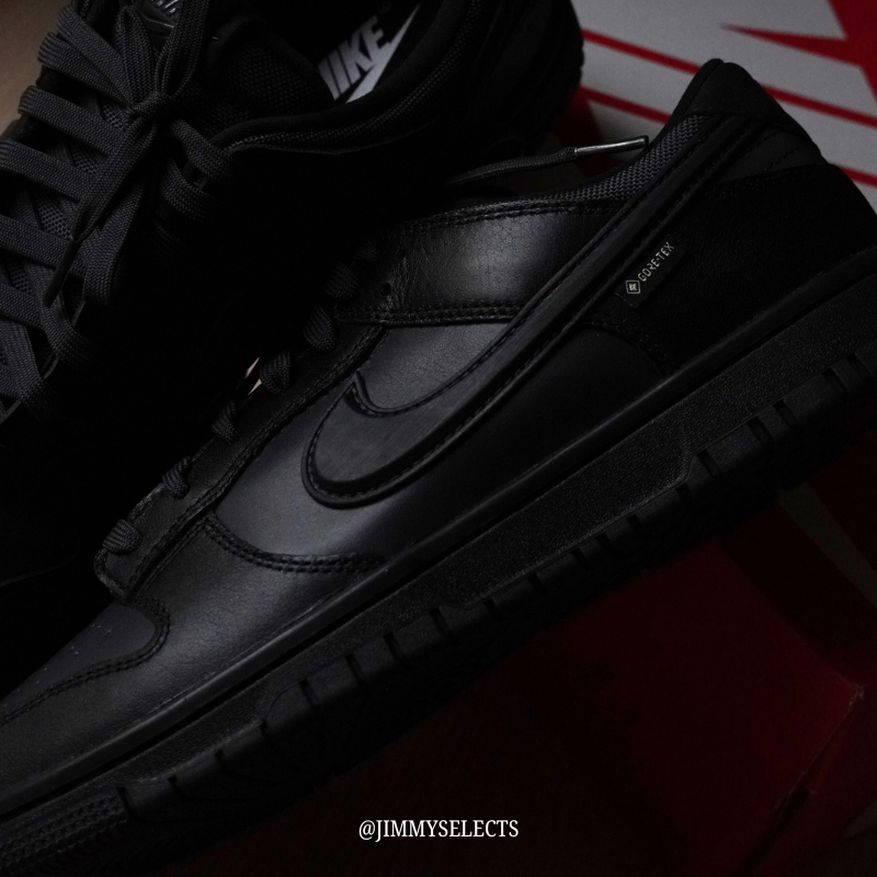 【Pre-Order】Nike Dunk Low GORE-TEX “Black” Waterproof Low Sneaker Unisex