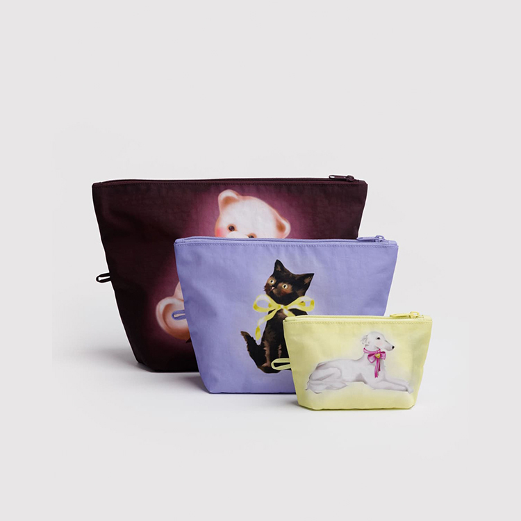 美國 BAGGU 化妝包組 Fancy Animals
