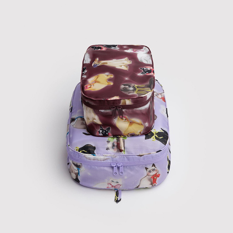 美國 BAGGU 3D方方收納包組 Fancy Animals
