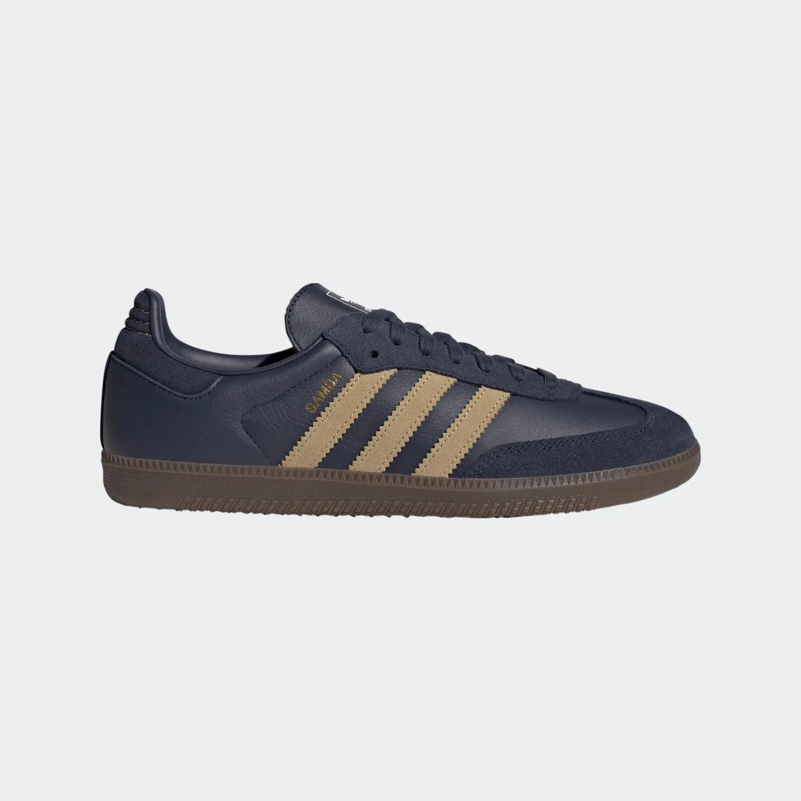 【Pre-Order】Adidas Samba OG “Navy Beige / Blue Check Gum” (Unisex) JR0894