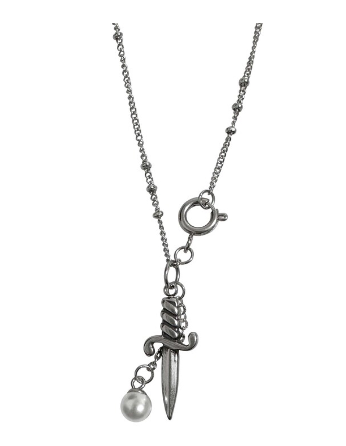 OFUSE - pearl drop necklace (knife)