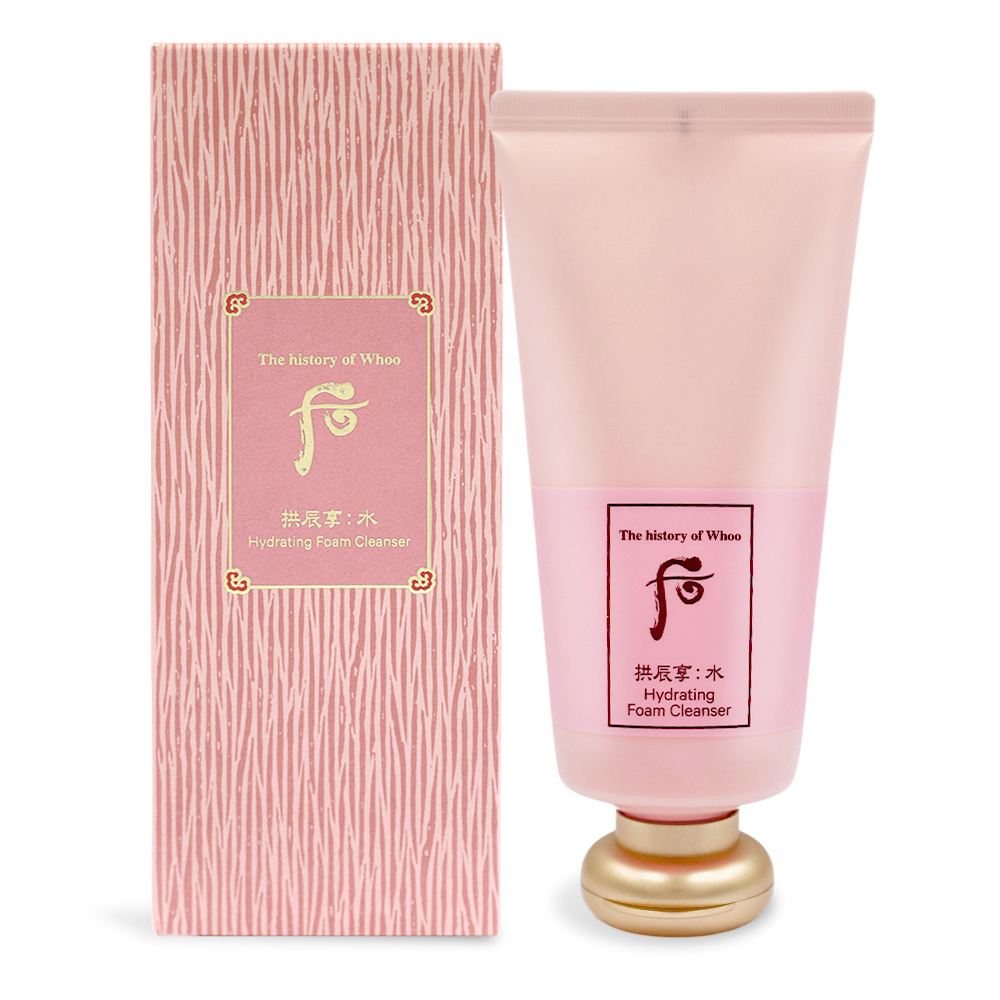 Whoo后 拱辰享山茶花柔嫩潔膚蜜/津率享時光駐顏洗顏蜜(180ml)-國際航空版-多款