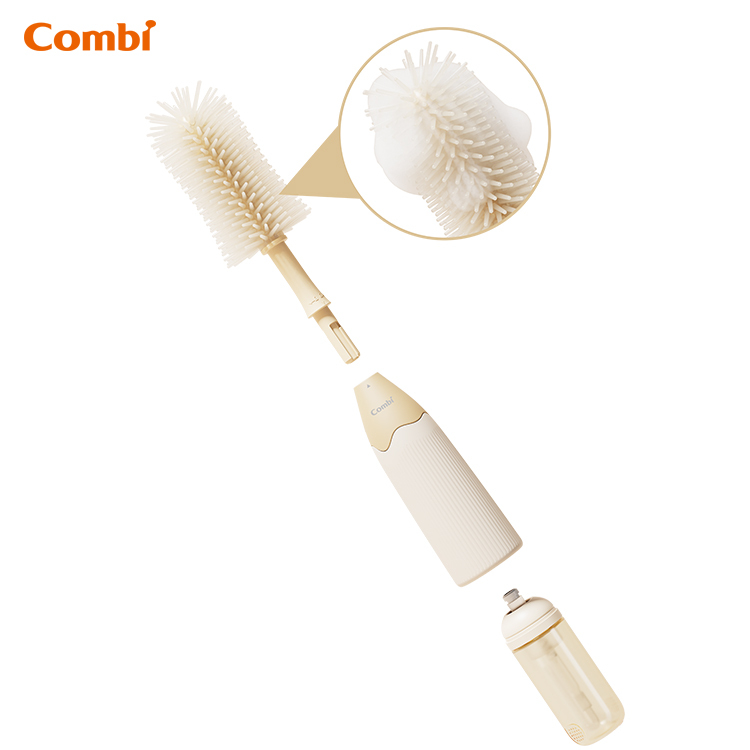 矽膠按壓泡泡奶樽刷-81370