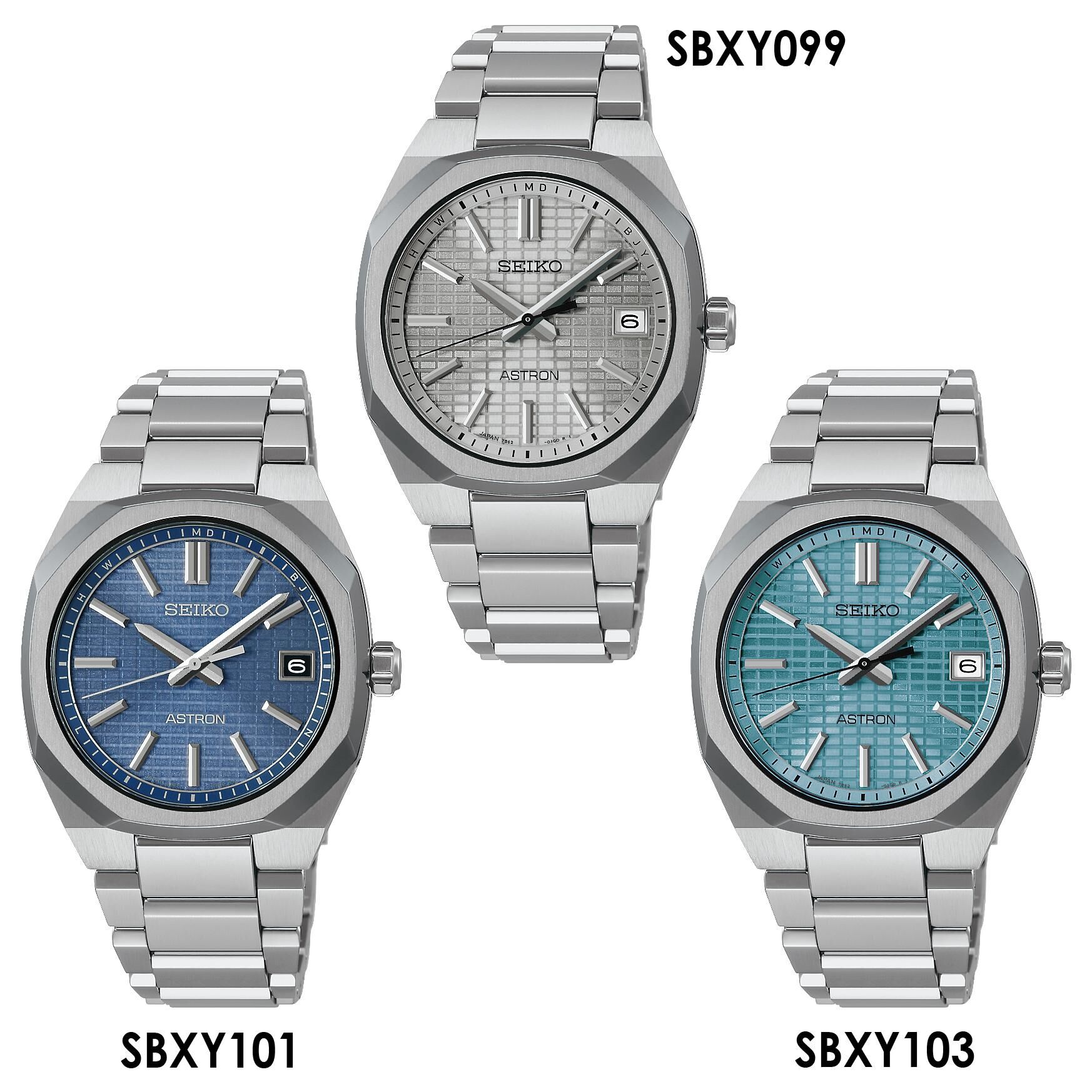 Seiko 精工 Astron NEXTER Eco-Drive radio titanium strap watch Made in Japan SBXY099 / SBXY101 / SBXY103 光動能電波鈦金屬錶帶腕錶 11 月份新款