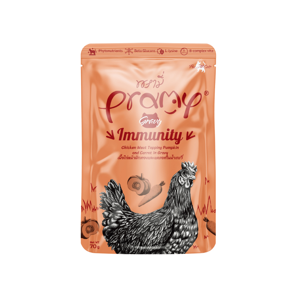 Pramy 經典貓餐包 放山雞+南瓜+胡蘿蔔