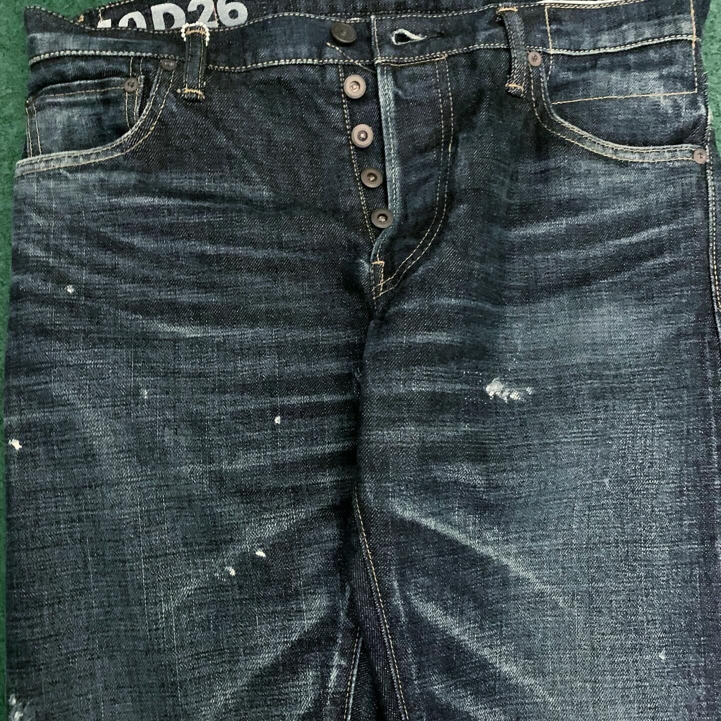 VISVIM SOCIAL SCULPTURE 10 DAMAGED-26 JEANS - SIZE 32 IN STOCK NOW (現貨發售中)
