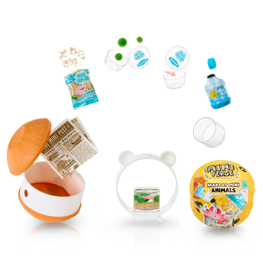 《 Mga's Miniverse 》  迷你宇宙手作驚喜球-可愛小動物 (內容隨機出貨)