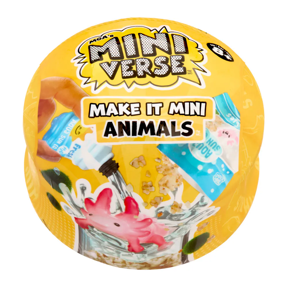 《 Mga's Miniverse 》  迷你宇宙手作驚喜球-可愛小動物 (內容隨機出貨)