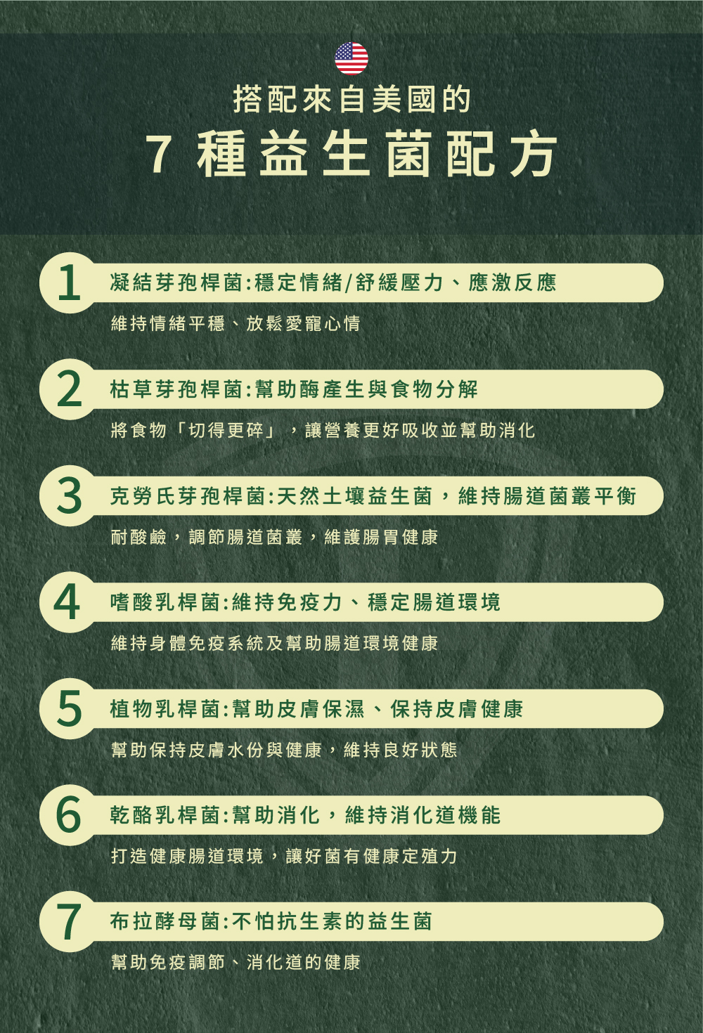 威旺WeWant 蜥蜴用益生菌+益生元-超能7菌30g,七大益生菌配方介紹和功效