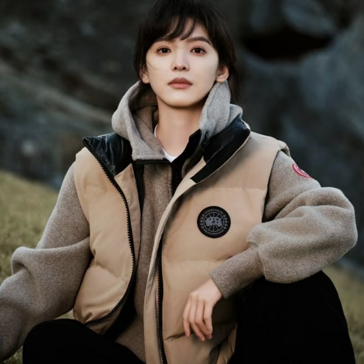 【Pre-Order】Canada Goose Grandview Women’s Down Vest – Beige
