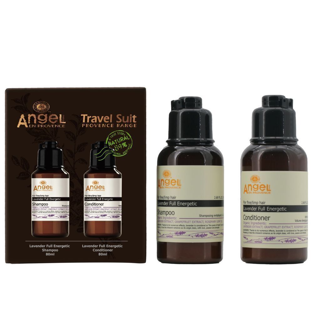 DANCOLY 薰衣草豐盈能量洗護旅行套裝（洗髮水80ml&護髮素80ml）
