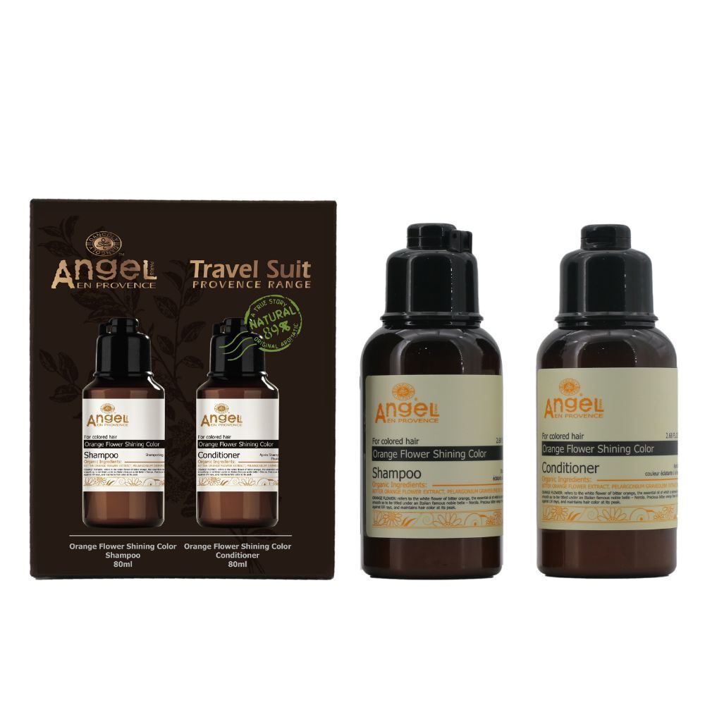 DANCOLY 橙花絢亮護色洗護旅行套裝（洗髮水80ml&護髮素80ml）
