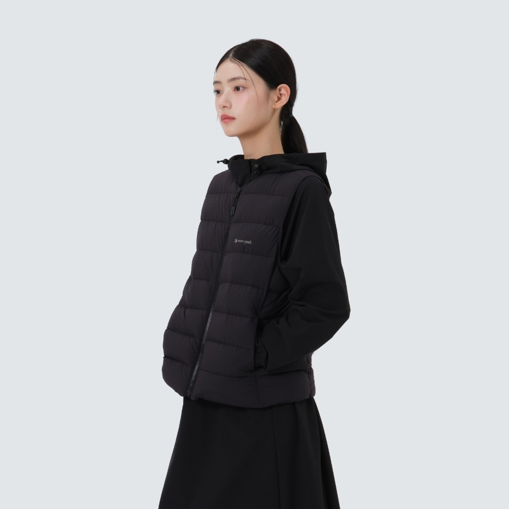 Snow Peak Aerie 女款圓領輕量羽絨背心 S25WWT-DV59