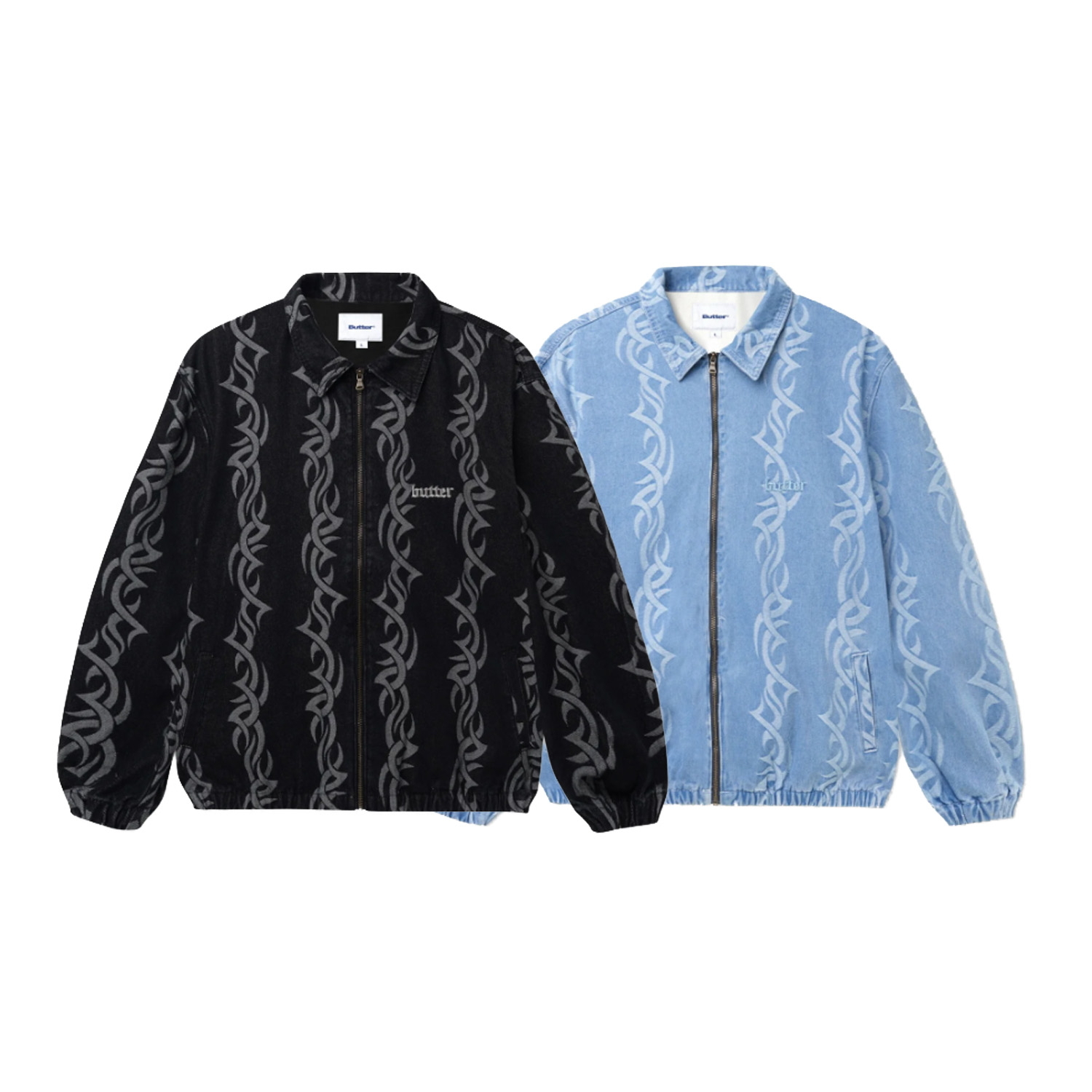 【車庫服飾】BUTTER GOODS Tribal Denim Jacket