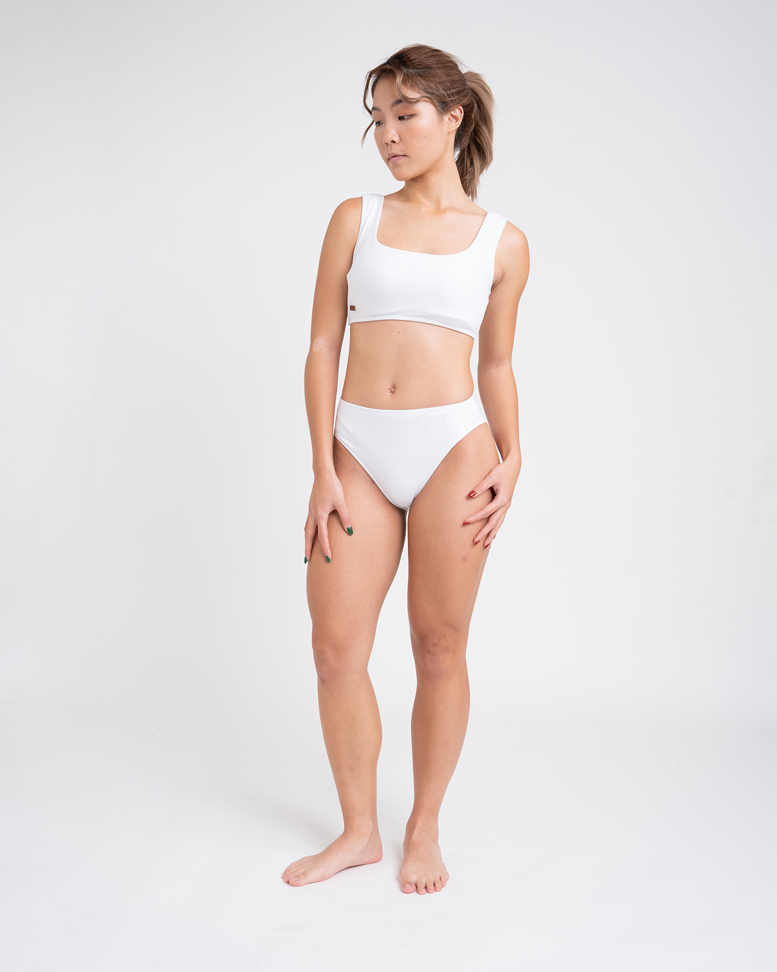 🏷️【訂製】OLM 中腰甜挖臀泳褲