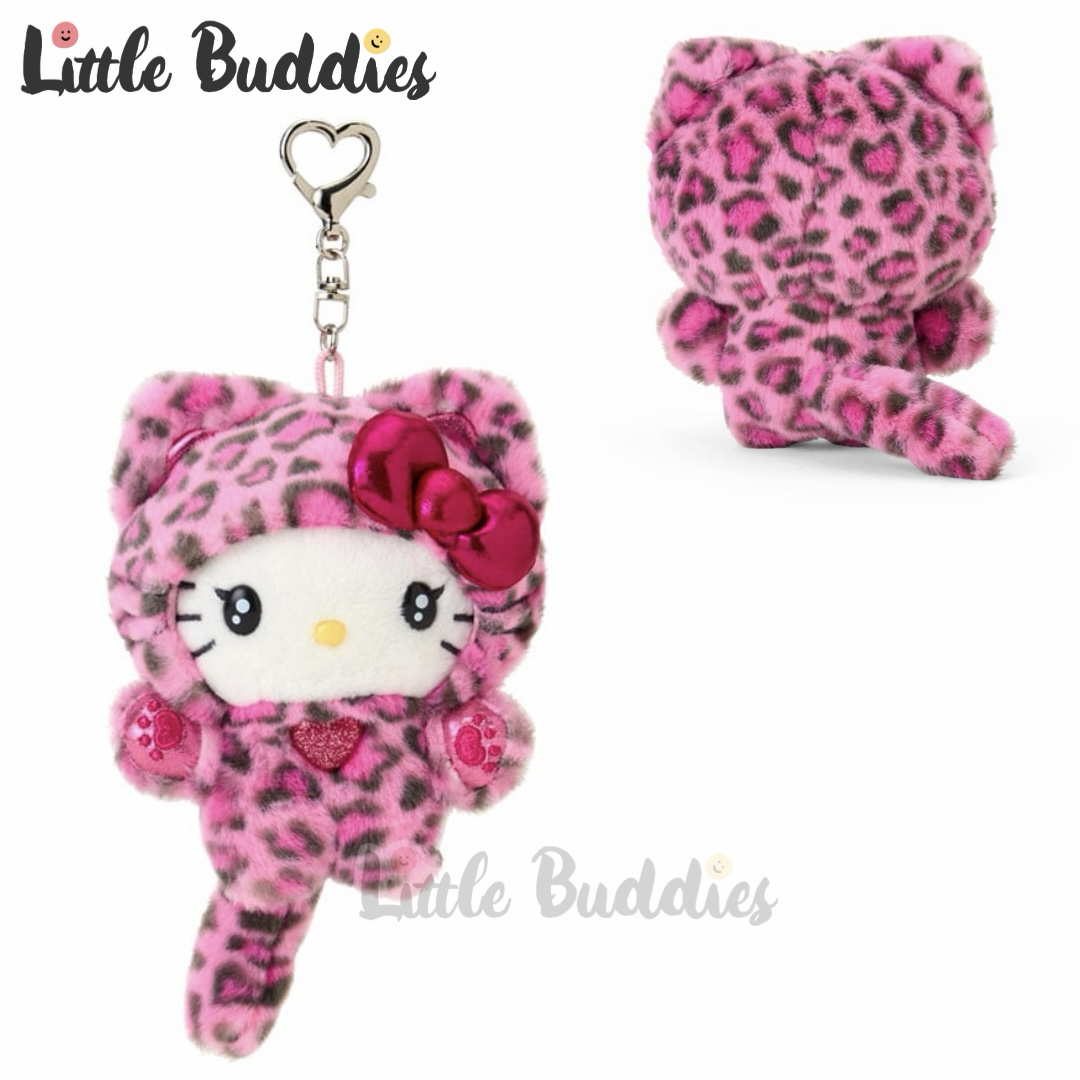 日本 Sanrio 豹紋服飾系列 公仔匙扣
