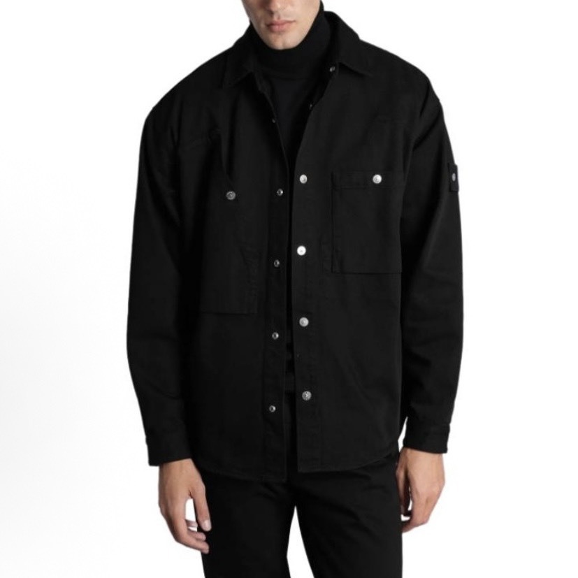 【Pre-Order】STONE ISLAND FW25 Denim Overshirt Jacket – Men