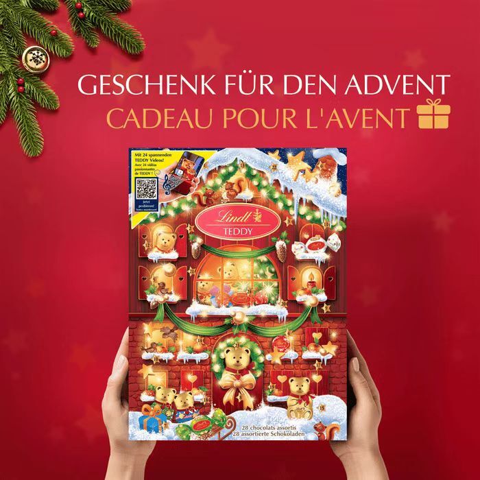 Lindt 瑞士蓮2025倒數聖誕朱古力日曆