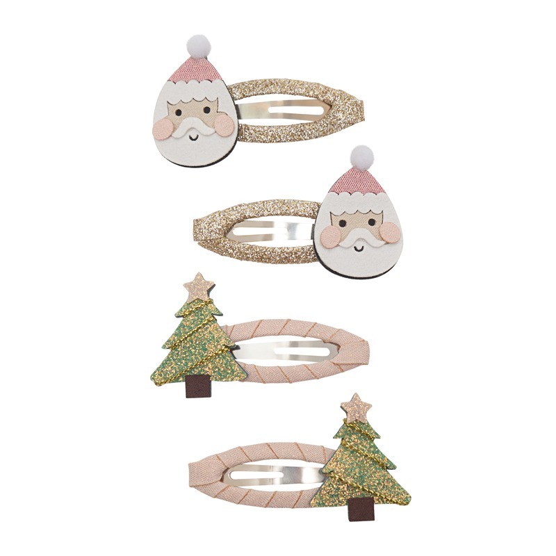 Mimi & Lula 聖誕老公公滴答夾4入