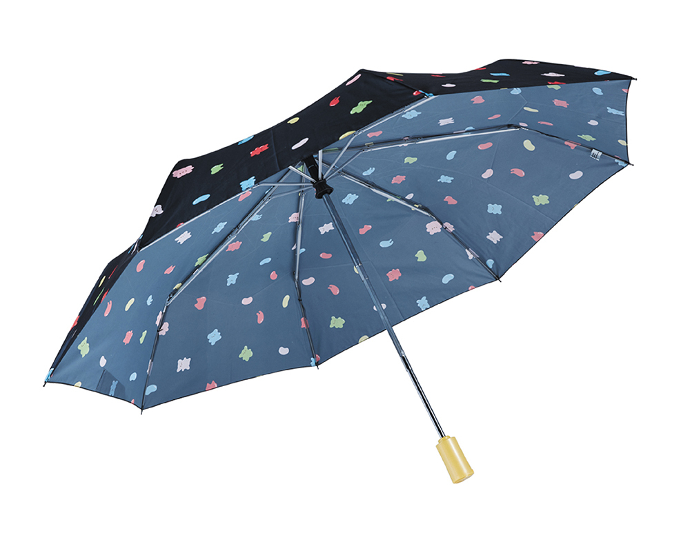 RAINSTORY軟糖熊抗UV加大防回彈自動傘