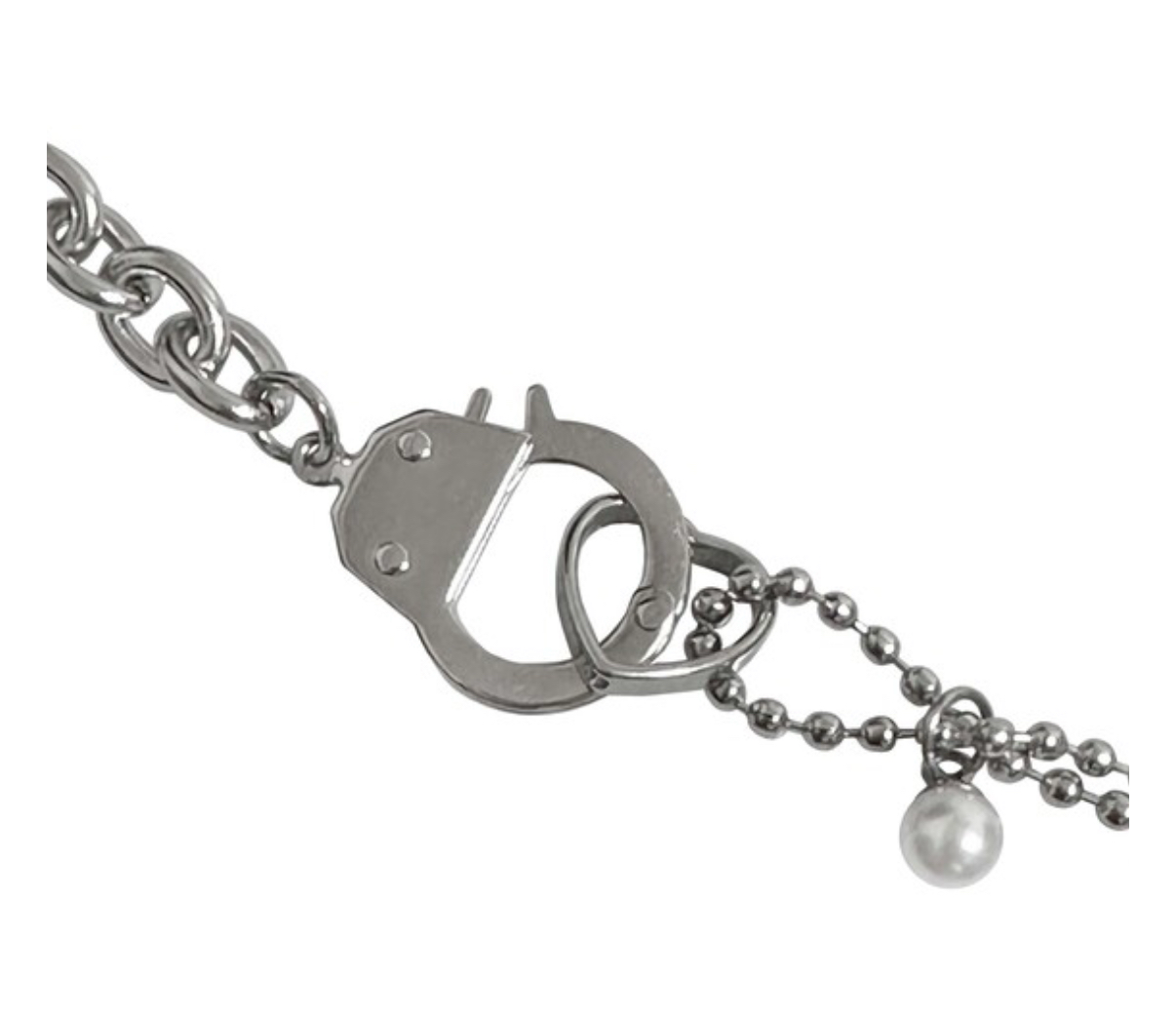 OFUSE - pearl drop choker (handcuffs)