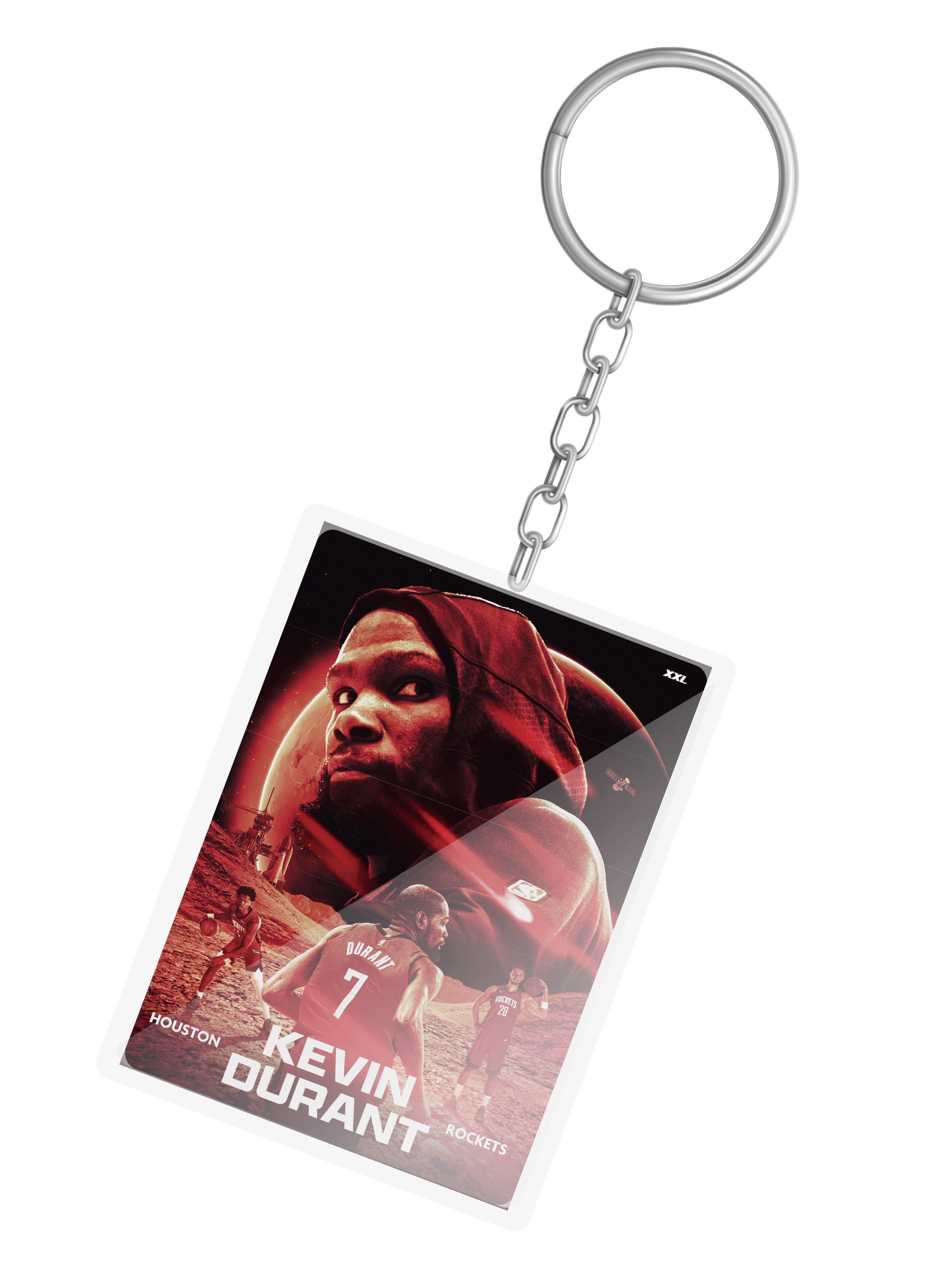 2025 11月號KD火箭海報款 鑰匙圈