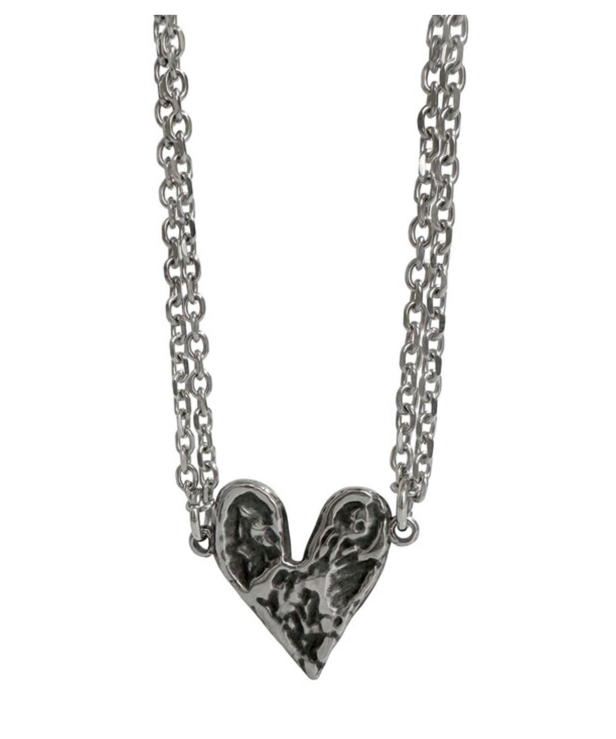 OFUSE - crumpled heart choker
